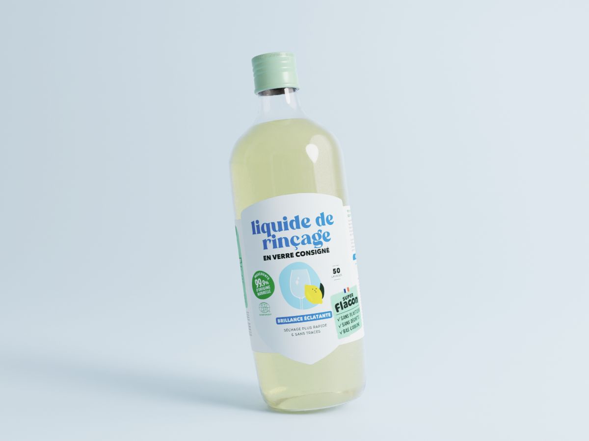 Liquide de Rinçage lave-vaisselle Bio-alcool